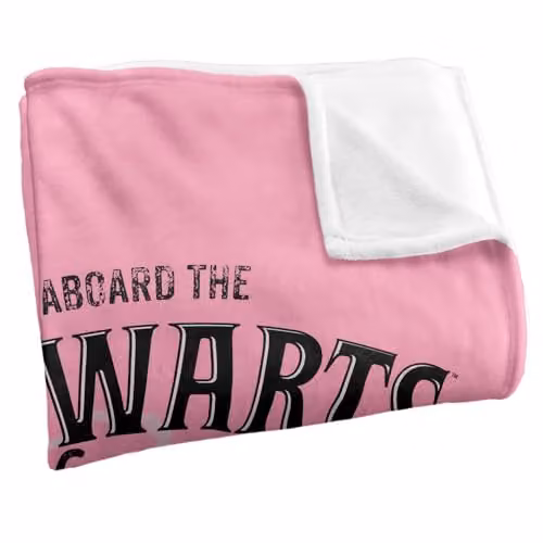 LOGOVISION Harry Potter All Aboard The Hogwarts Express Super Soft Fleece Throw Blanket, Multicolour, W: 91.44 cm, L: 147 cm – 2