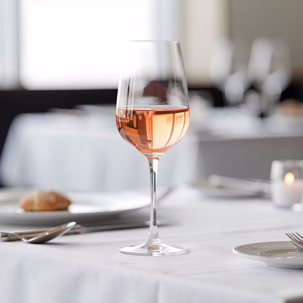 Argon Tableware Knightsbridge Lead-Free Crystal Rosé Wine Glasses, 540ml, Pack of 24, Transparent – 3