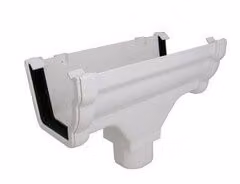 FloPlast Ogee White Running Outlet