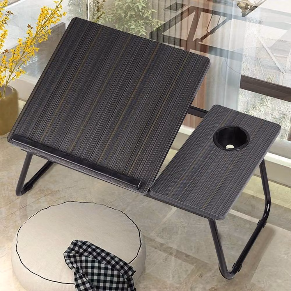 KORVIXA Folding Portable Laptop Table Stand, Black, 100 cm – 3