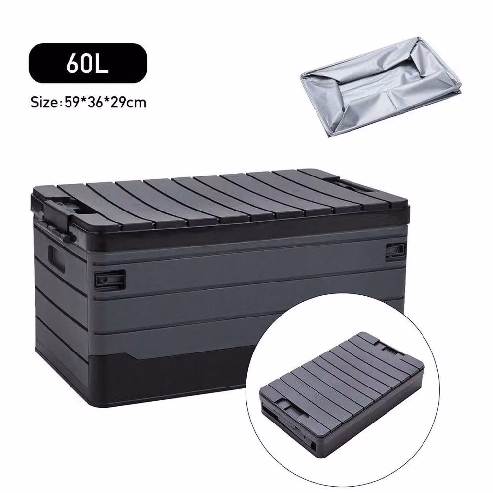 SPETLEK 60L Collapsible Outdoor Folding Box in Grey – 2