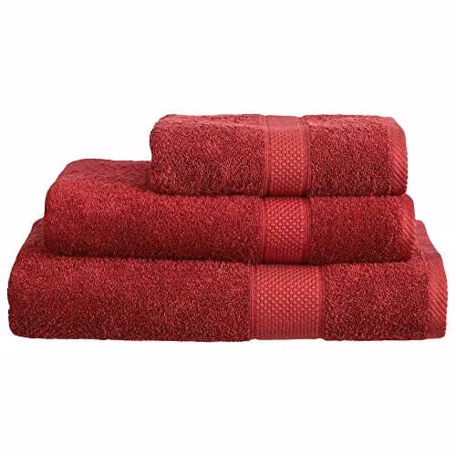 Linens Limited Burgundy Turkish Cotton Face Cloth
