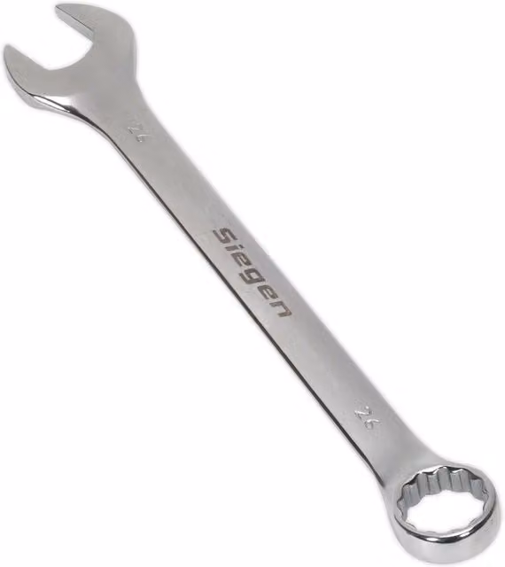 Loops 26mm Combination Spanner in Silver Chrome Vanadium