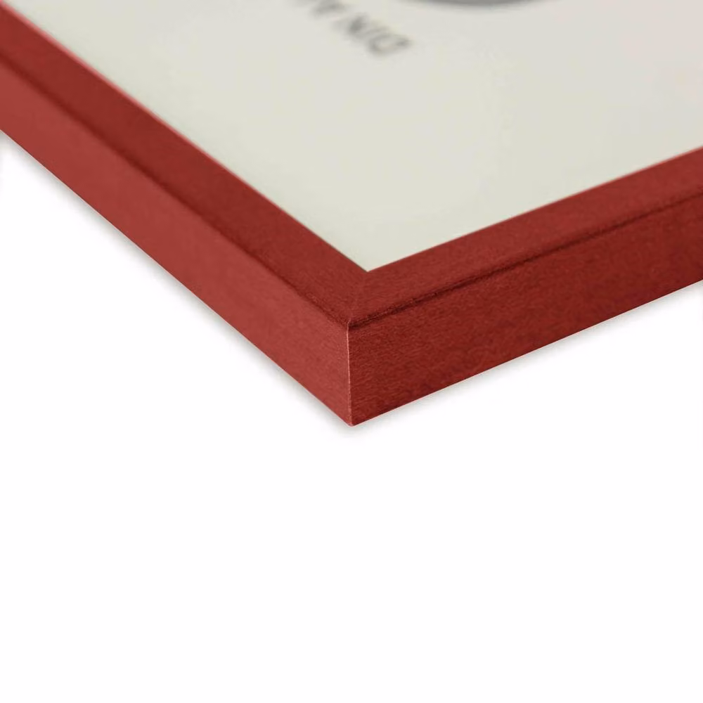 Nielsen Design Quadrum Rectangular Wooden Picture Frame with Protective Glass Front in Red, 24 x 30 cm – 2