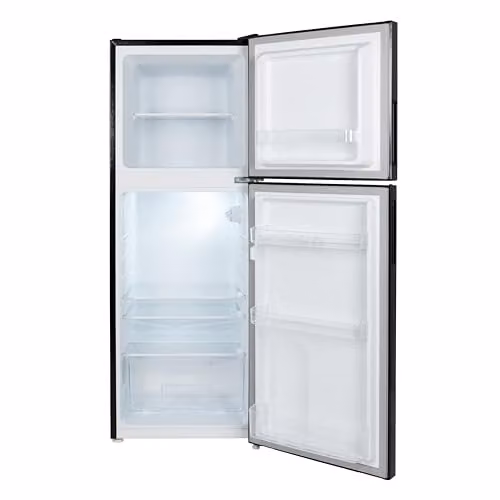 Willow Black Small Top Mount Fridge Freezer, 138L, W/D/H: 48.5 x 40.0 x 98.0 cm – 5