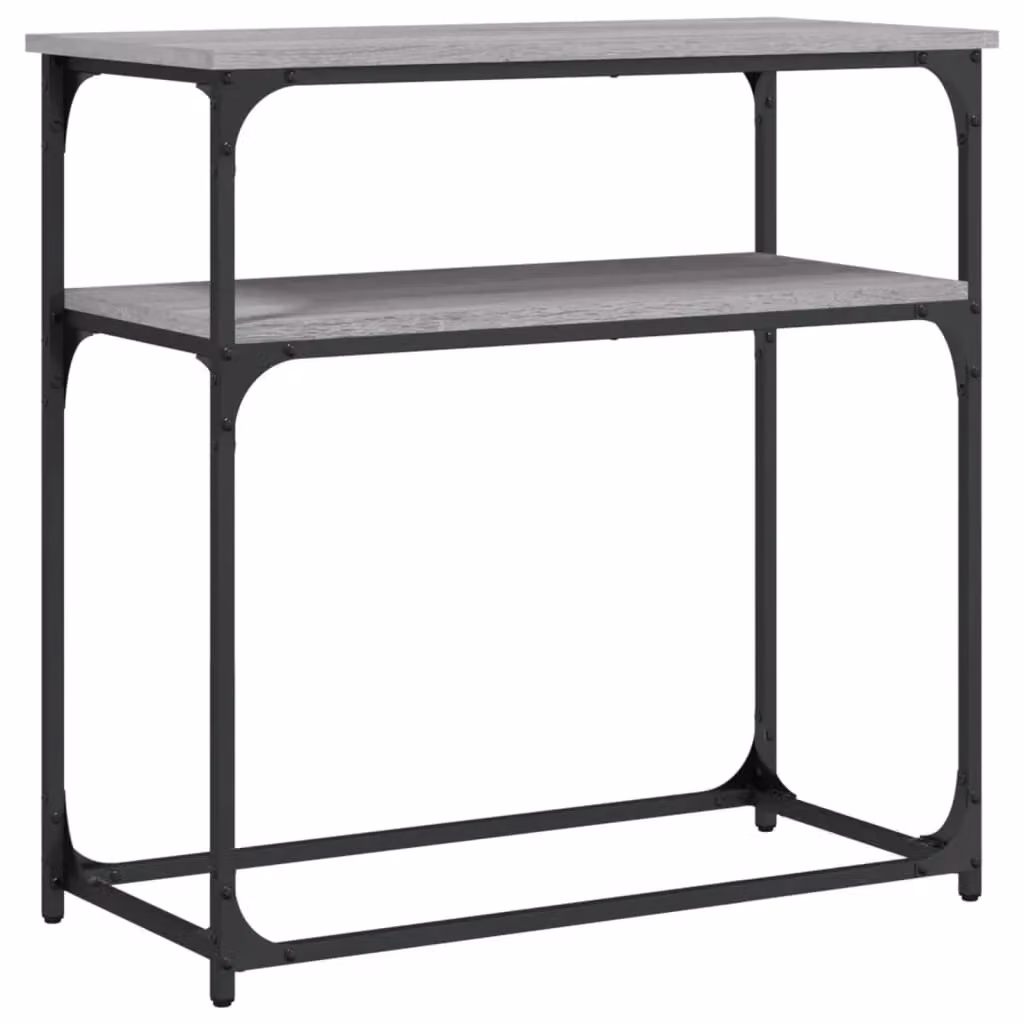 Berkfield Home Grey Sonoma Console Table, W/D/H: 75 x 35.5 x 75 cm – 2