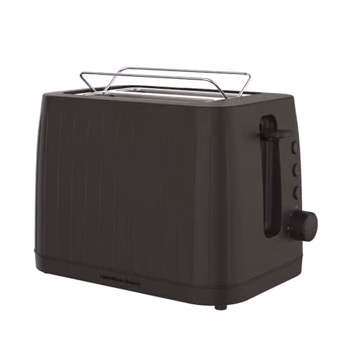 Hamilton Beach Stealth 2 Slice Toaster with Keep Warm Function, Black