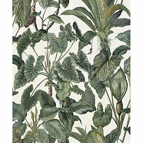 Erismann Paradiso Collection Floral Non-Woven Wallpaper, Multi-Colour, W: 0.53 m, L: 10.05 m