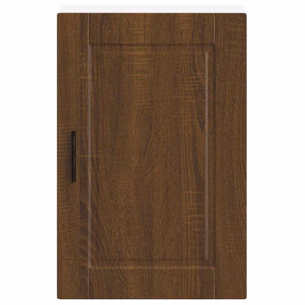 Berkfield Home Porto Wall Mounted Kitchen Cabinet in Brown Oak Engineered Wood – 3