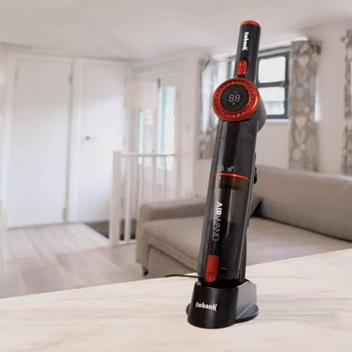 Ewbank AIRWAND EWVC0602 Cordless Handheld Wand Vacuum Cleaner in Black with 0.2L Dust Container and HEPA Filter – 2