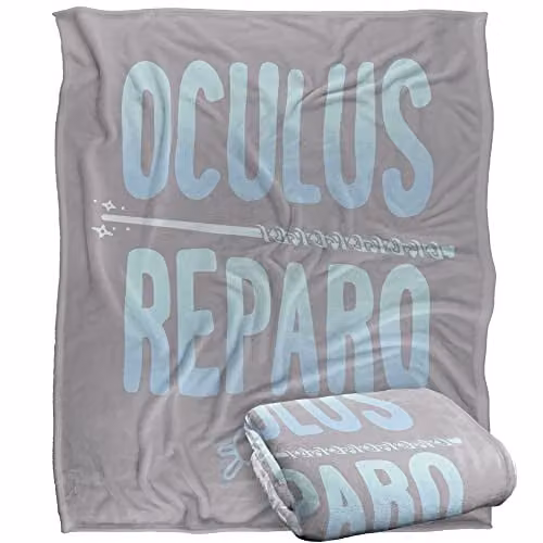 LOGOVISION Harry Potter The Broken Glasses Super Soft Fleece Throw Blanket, W/D/H: 152 x 127 cm, Multicolour – 1