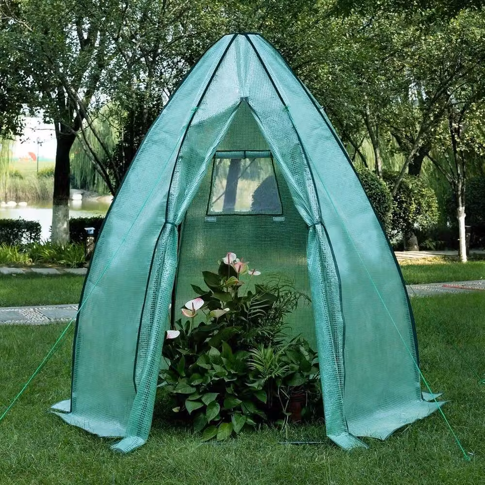 NESTLUNE Green Outdoor Garden Greenhouse for Tomato and Vegetable Plants, W/D/H: 100 x 15 x 15 cm – 4