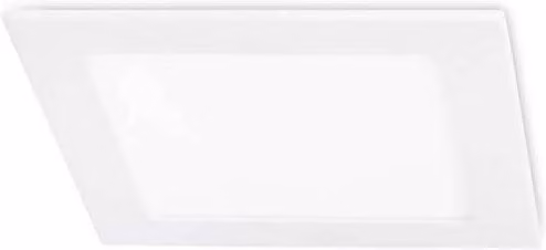 Netlighting Square Recessed LED Downlight Panel in Matt White, Cool White