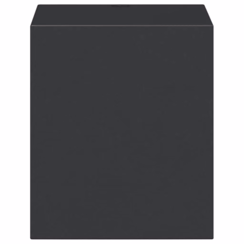 Berkfield Home Set of 2 Modern Black Die-cast Aluminium and Glass Outdoor Wall Lights – 3