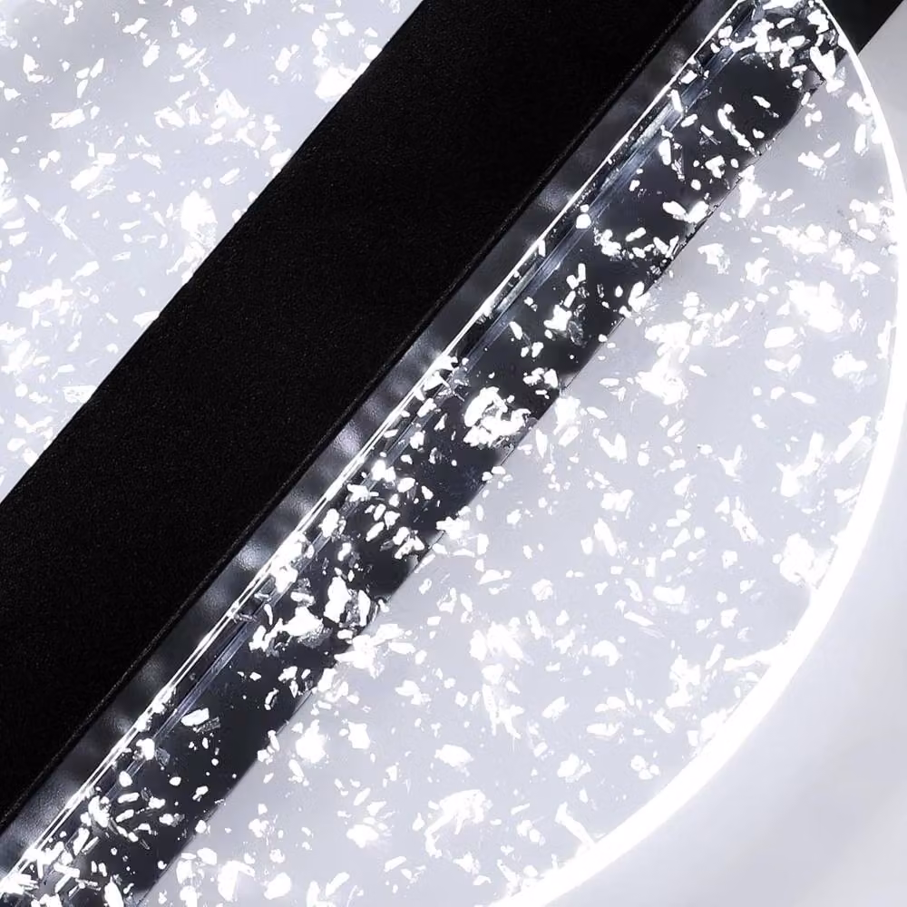 COMELY 12W Modern Round LED Wall Light in Black – 6
