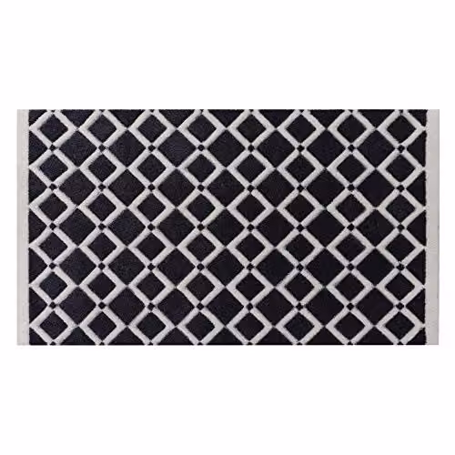 JVL Solemate Hand Carved Diamond Door Mat, Grey, W: 57 cm, D: 100 cm – 3