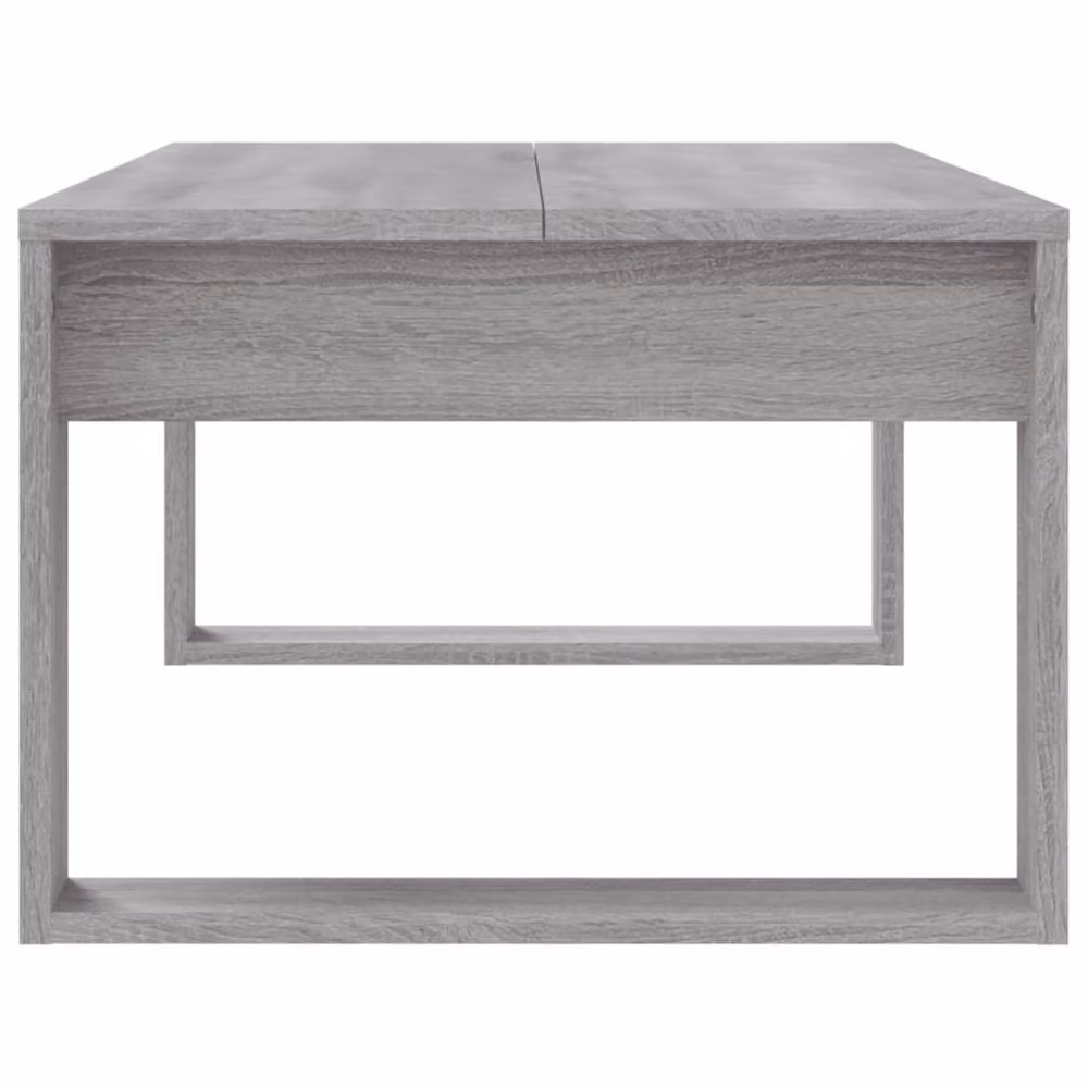 Berkfield Home Modern Grey Sonoma Coffee Table, W/D/H: 102 x 50 x 35 cm – 3