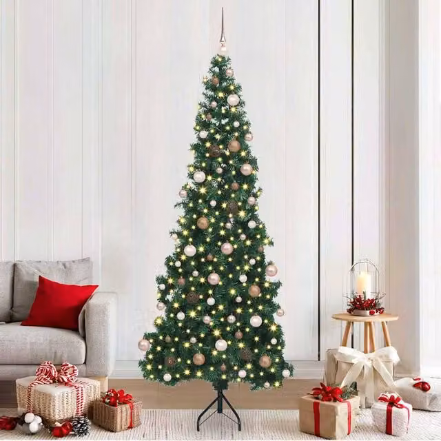 Berkfield Home Green Artificial Christmas Tree, Height: 210 cm – 1