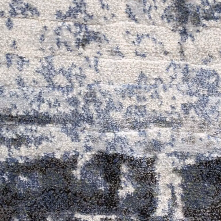 The Rug Shop UK Grey Modern Abstract Machine Woven Area Rug, W/D/H: 160 x 230 cm