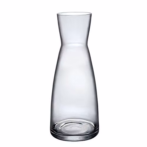 Bormioli Rocco Ypsilon Glass Carafe, Transparent, 1.08 l – 1