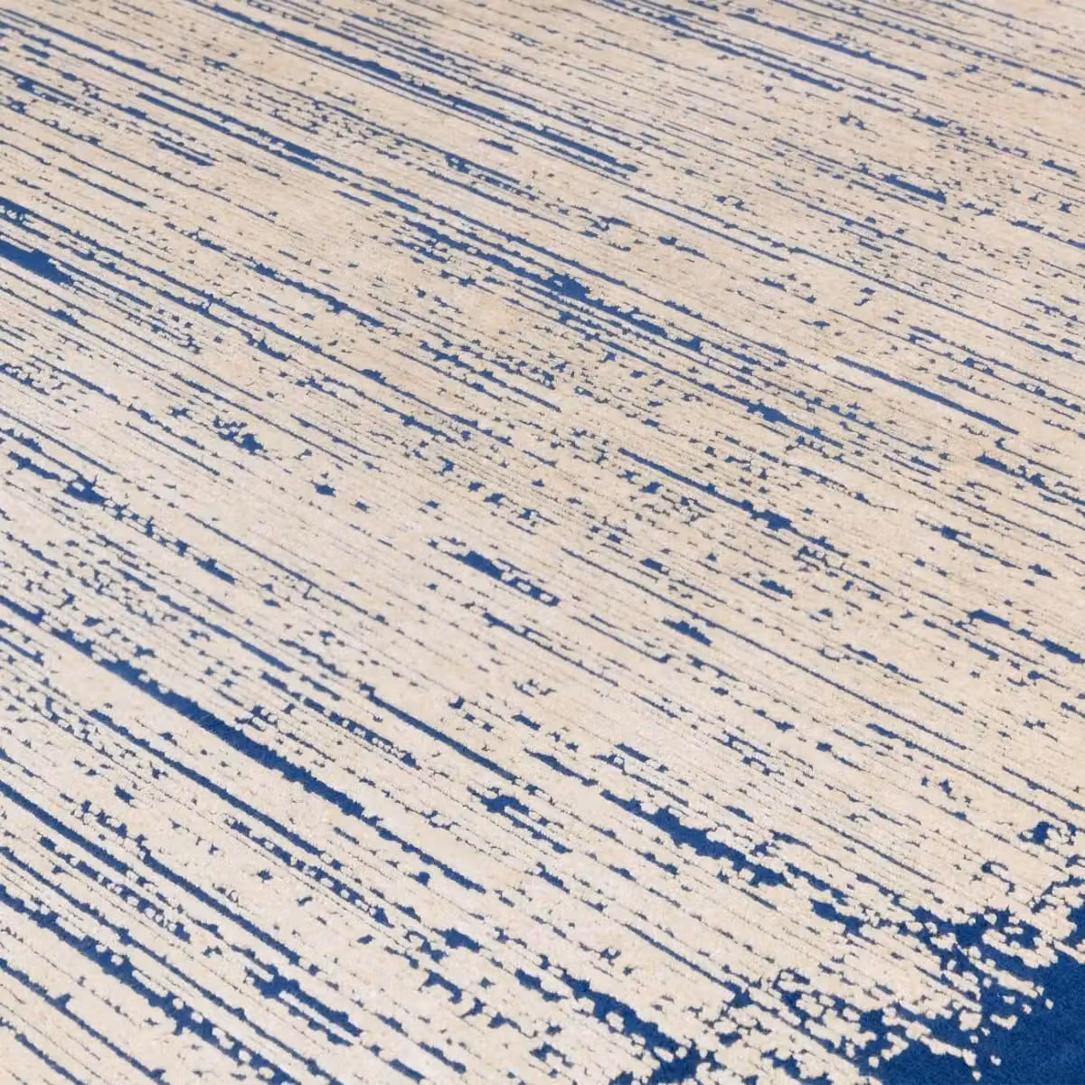 The Rug Shop UK Blue Modern Abstract Easy Care Area Rug W/D: 200 x 290 cm – 2