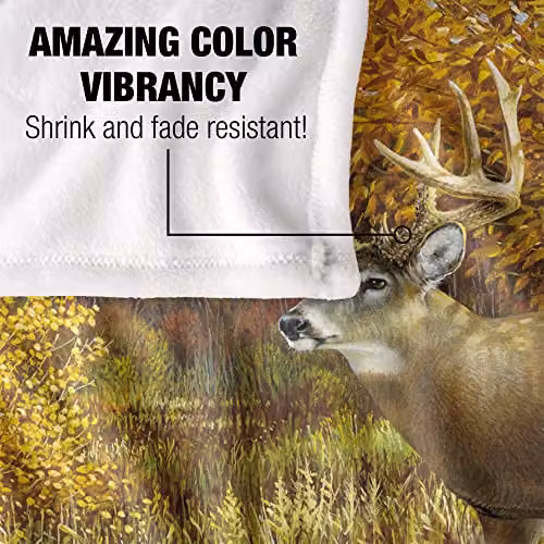Wild Wings When Color Is King 2 Silky Touch Super Soft Fleece Throw Blanket in White, W/D/H: 152 x 127 cm – 3
