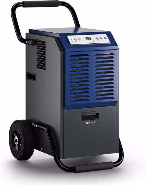Pro Breeze 50L Industrial Dehumidifier in Black – 1