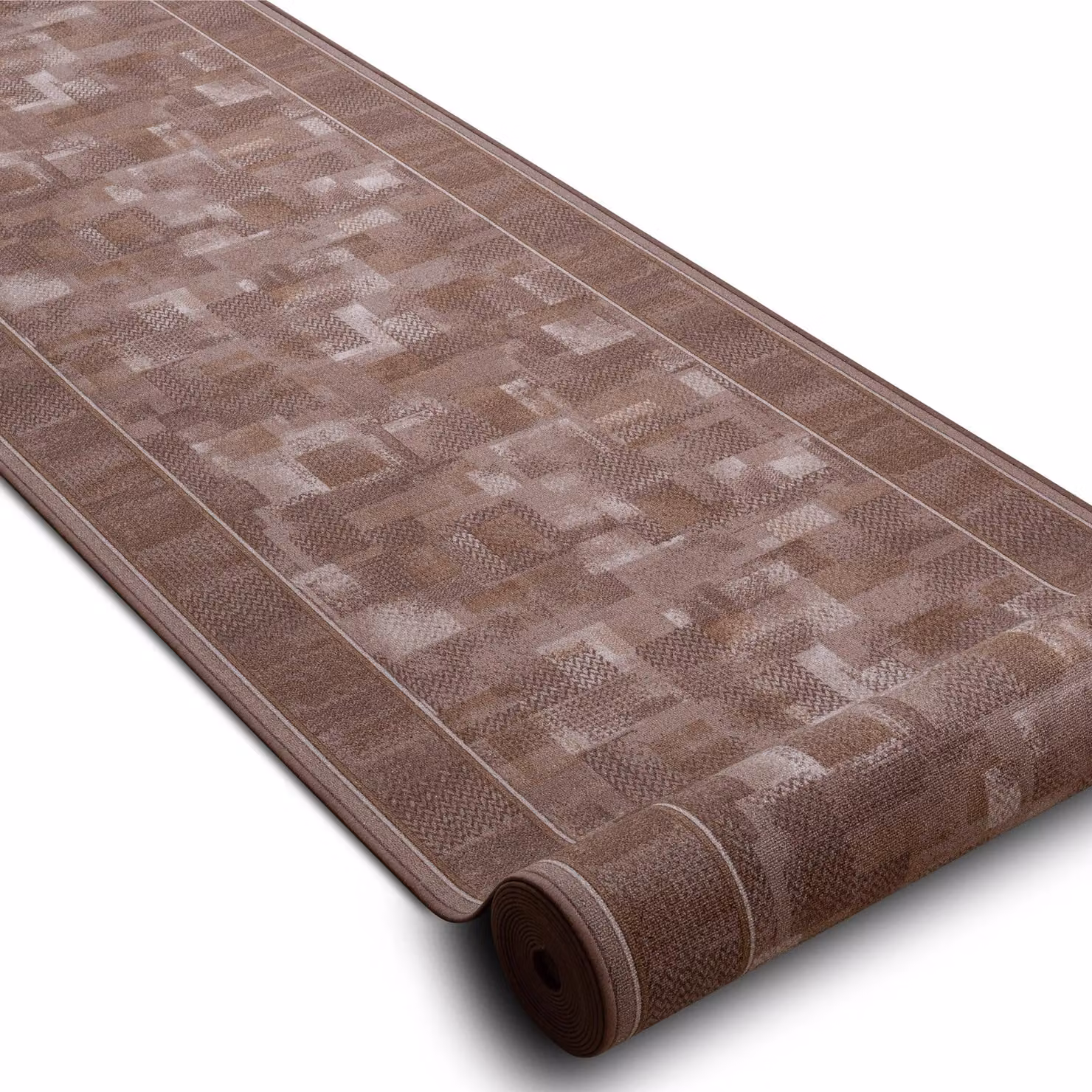 RugsX Ethnic Tribe Anti-Slip Runner in Brown, W/D/H: 100 x 310 cm – 2