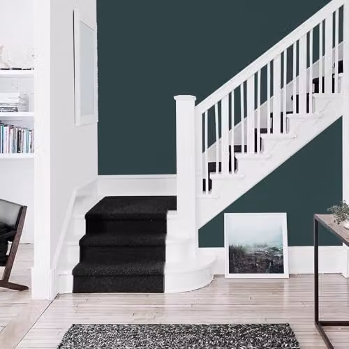 Johnstone's Feature Colours Paint in Ivy Sky Green with a Matt Finish, 2.5 l (35 m2 coverage) – 5