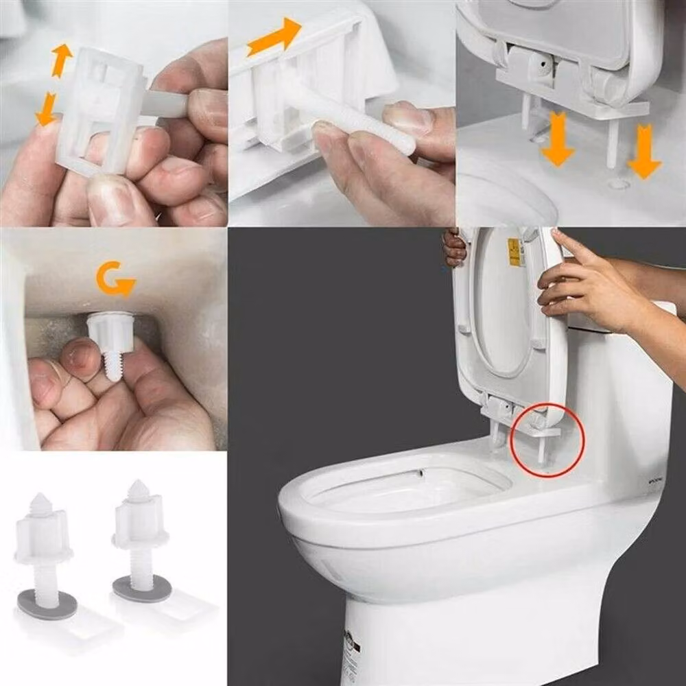 SPETLEK White Oval Soft Close Toilet Seat – 3