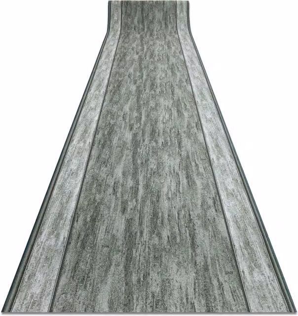 RugsX Rama Anti-Slip Abstract Runner in Green, W: 80 cm, L: 290 cm