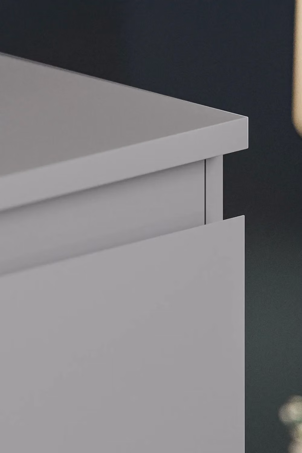 Vida Designs Denver 4 Drawer Chest of Drawers in Grey – 3