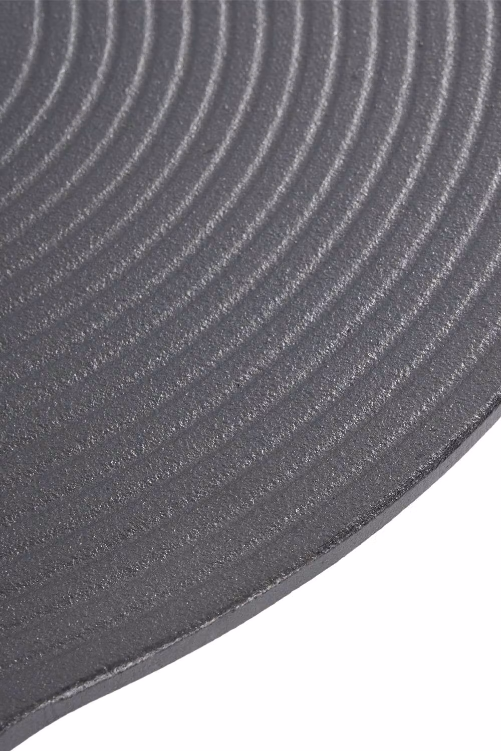 Garden Sanctuary Pre-Seasoned Round Cast Iron Grill Pan with Pouring Spout, Black, W/D/H: 48 x 40 x 40 cm – 8