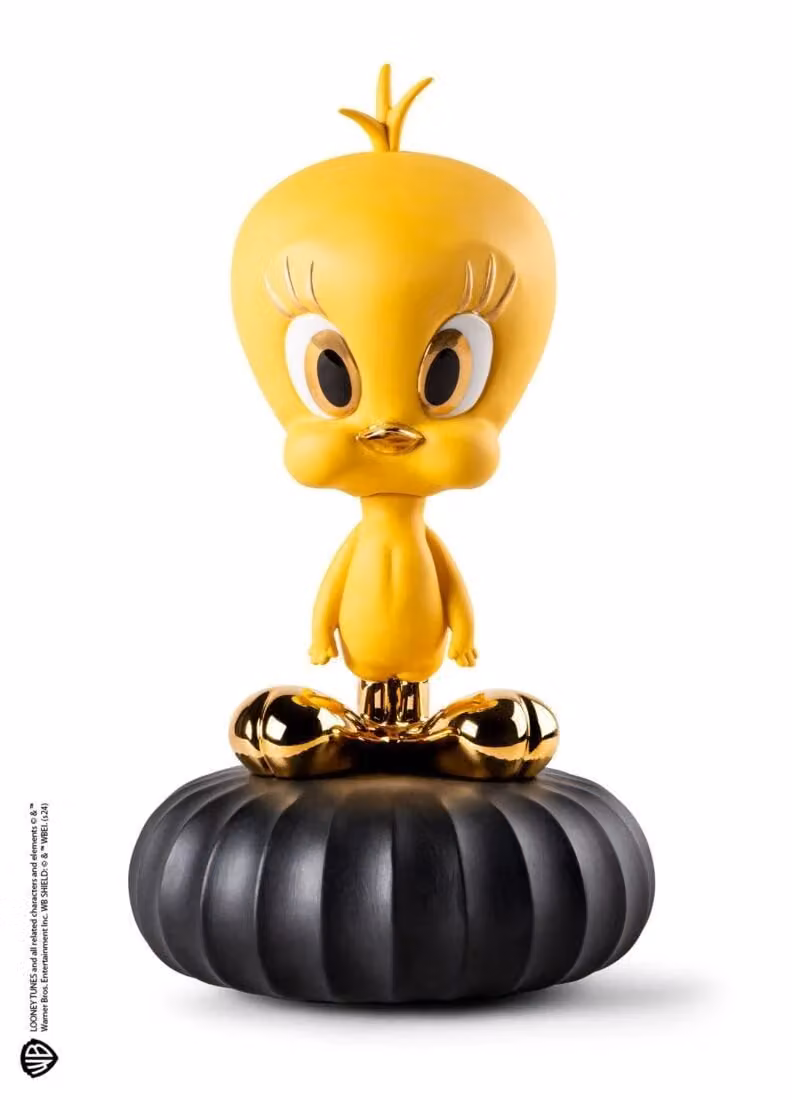 Lladró Tweety Yellow Porcelain Animal Sculpture
