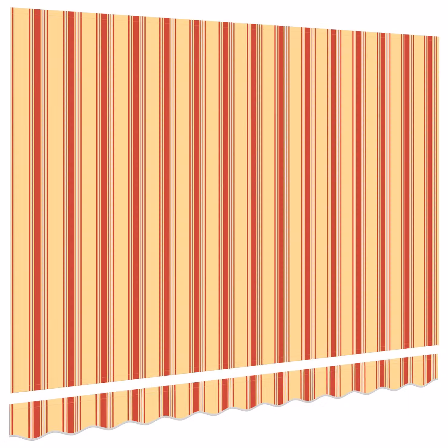 Berkfield Home Replacement Awning Fabric in Multicolour Stripe, W: 350 cm, D: 195 cm – 3