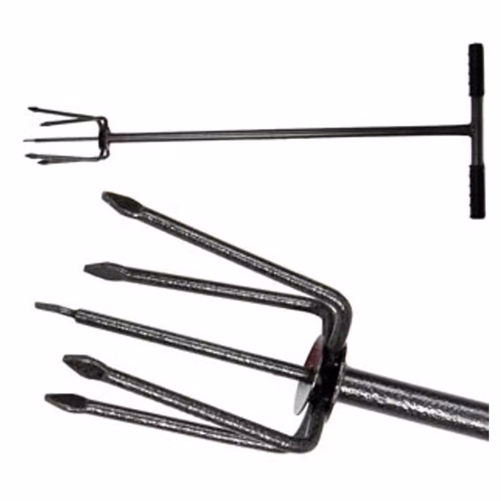 BARGAINS-GALORE Heavy Duty Steel Garden Claw Cultivator Hand Tool in Black – 2