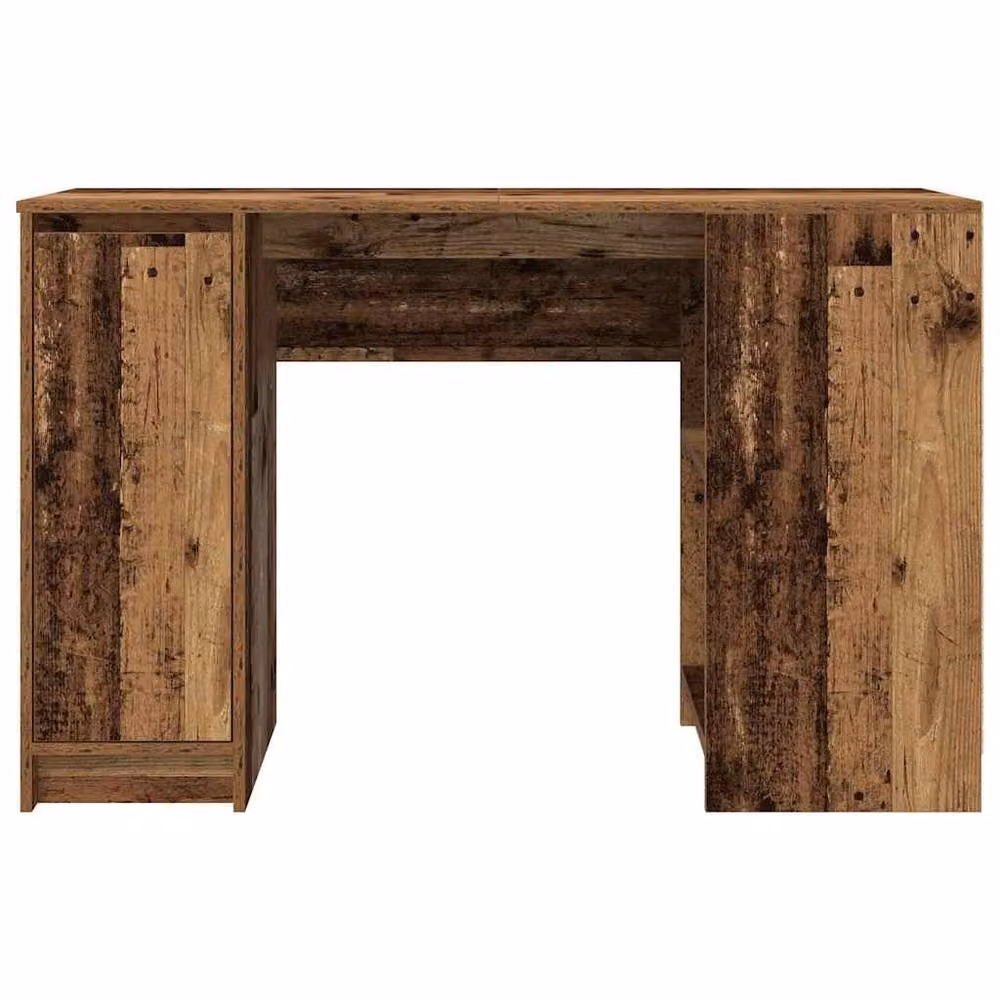 Berkfield Home Durable Rustic Writing Desk in Brown, Engineered Wood, W/D/H: 120 x 42 x 76 cm – 3