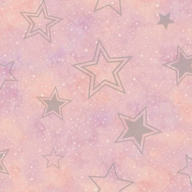 Holden Décor Stardust Abstract Geometric Wallpaper in Pink