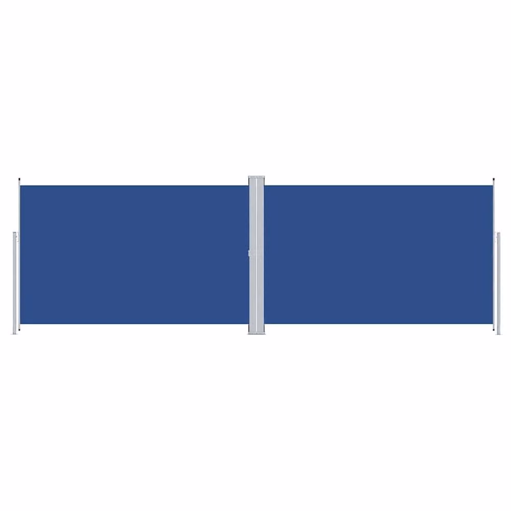Berkfield Home Retractable Side Awning in Blue, W: 600 cm, H: 200 cm – 3