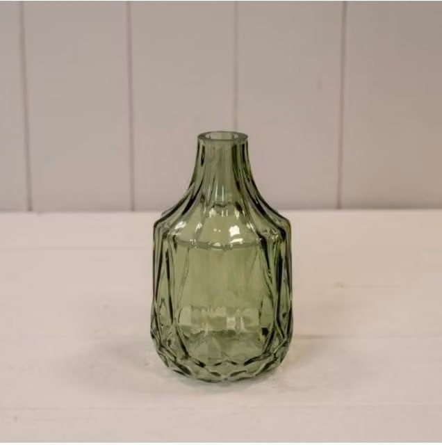 KDMD Classic Vintage Green Glass Bottle for Adults