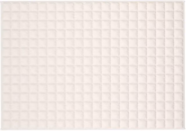 Berkfield Home Weighted Blanket in Beige, Single, 6 kg, W: 140 cm, D: 200 cm – 1