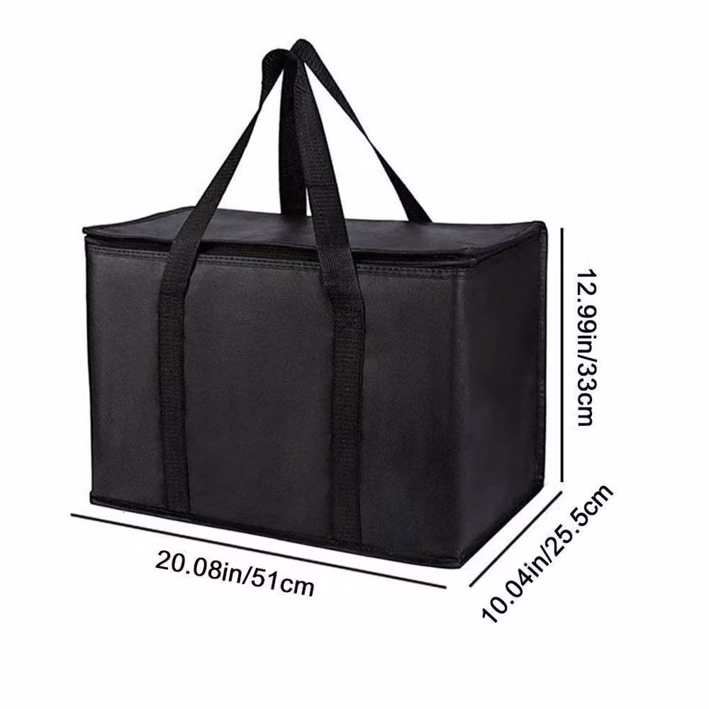 Kelvenix Large Insulated Collapsible Cooler Bag in Black – 2