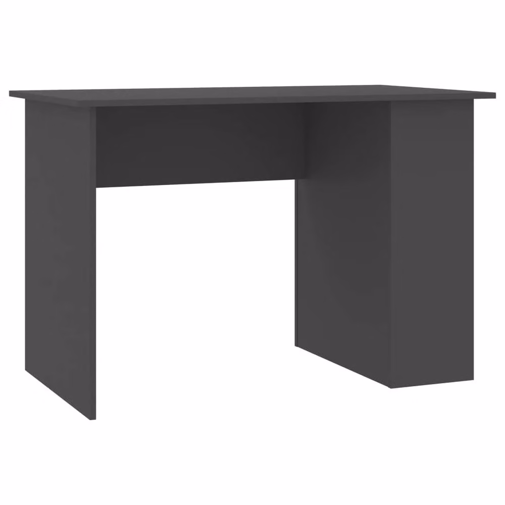 Berkfield Home Grey Computer Desk in Engineered Wood, W/D/H: 110 x 60 x 73 cm – 2
