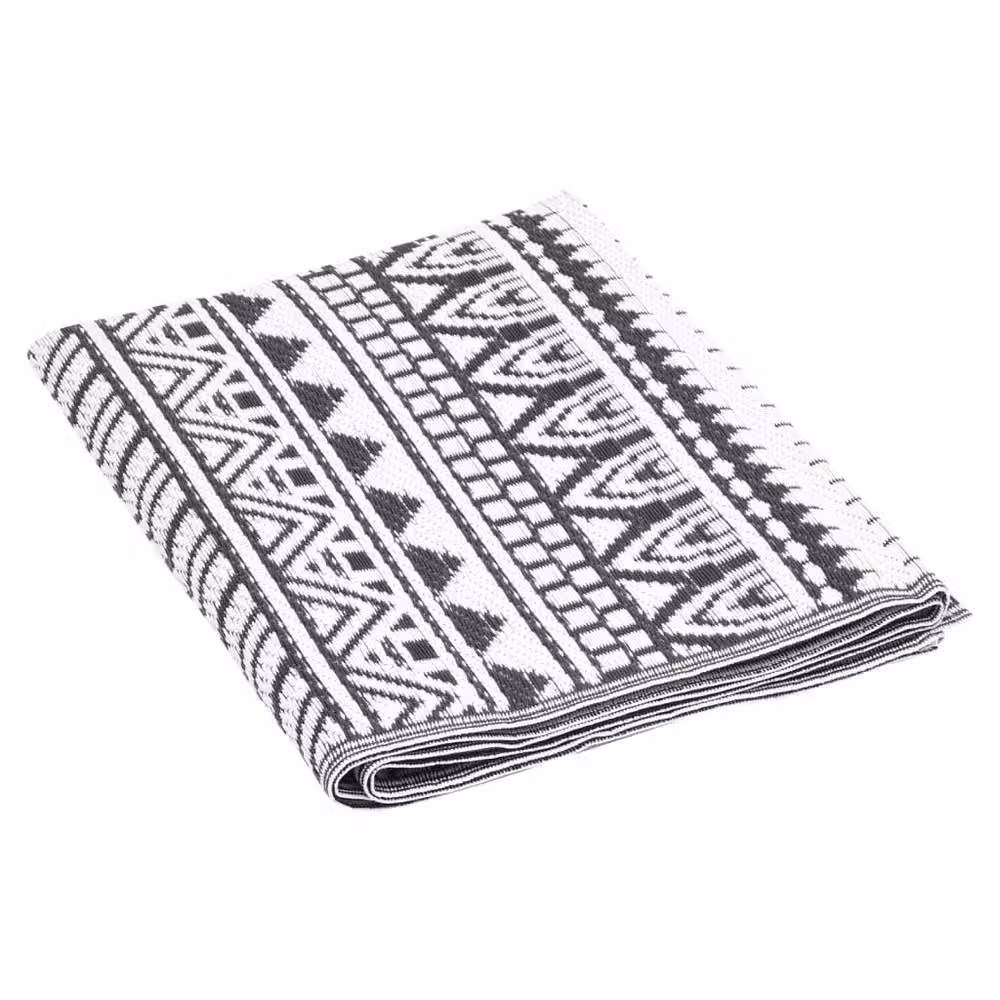 Berkfield Home Black Outdoor Polypropylene Rectangular Rug W: 160 cm, L: 230 cm – 5