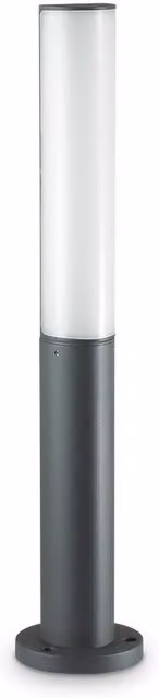 Ideal Lux Etere Integrated LED Outdoor Bollard Lamp in Anthracite