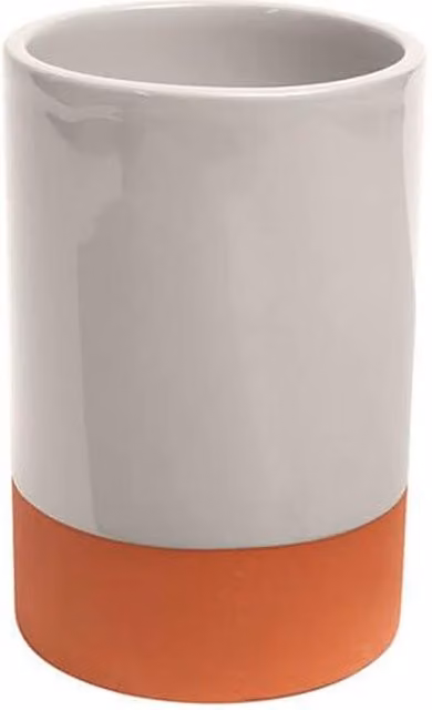 dexam Sintra Glazed Terracotta Wine Cooler in Grey Multicolour Ceramic