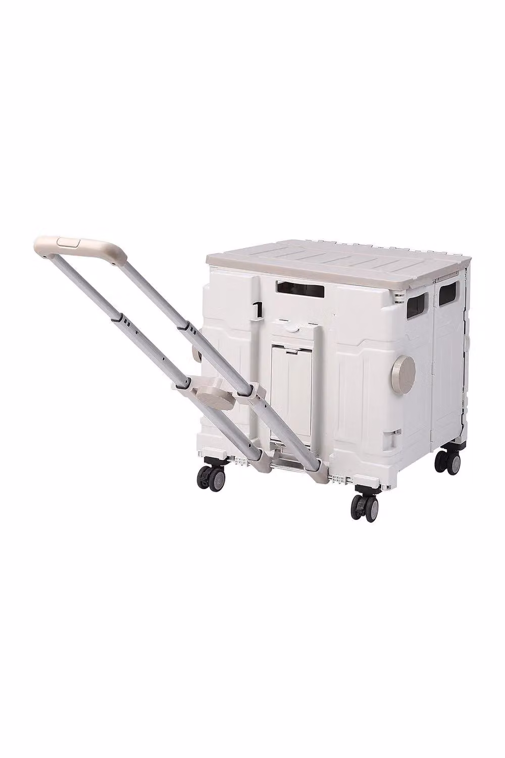 H&O Direct Multifunctional Collapsible Storage Trolley Case in Grey – 3