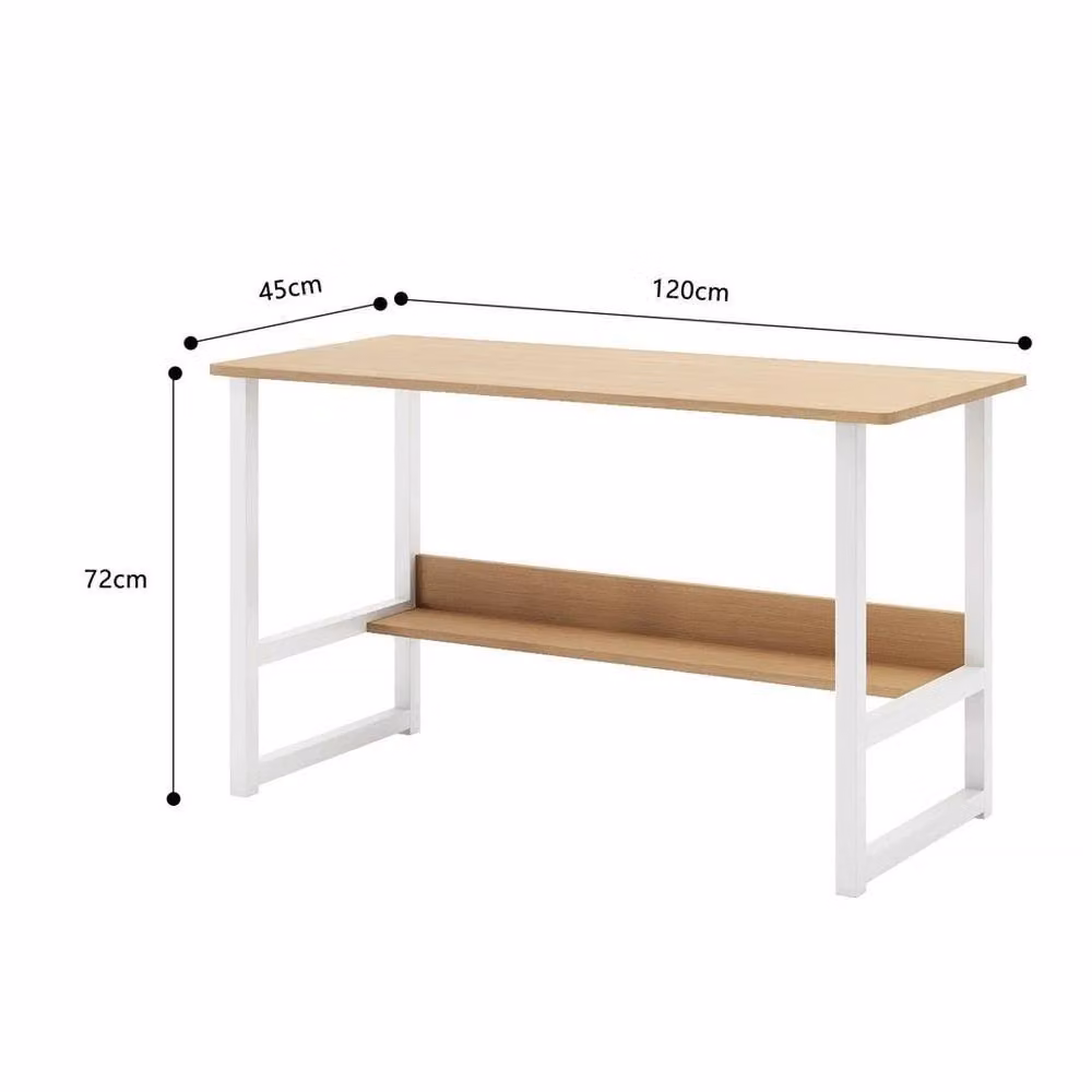 PAWNORA Computer Desk in Light Oak – 2