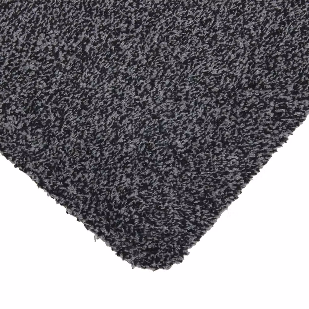 JVL Tanami Machine Washable Non-Slip Barrier Mat and Runner Set, Anthracite Grey, W: 50 cm, L: 150 cm – 3