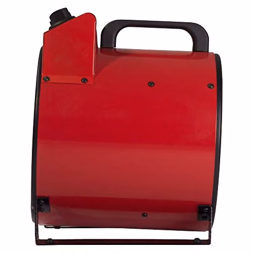 Igenix IG9301 Industrial Drum Fan Heater with Thermostat and Overheat Protection, 2500 W, Red – 5